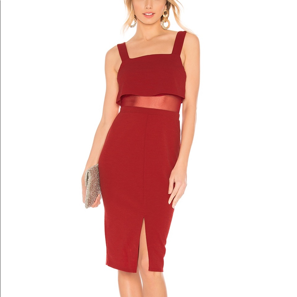 BCBGeneration Red Bodycon Dress